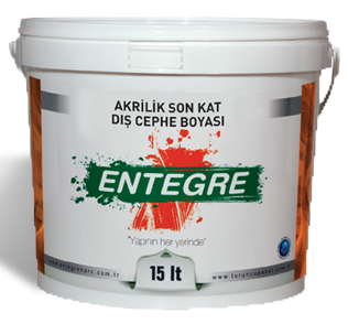 AKRİLİK SON KAT DIŞ CEPHE BOYASI